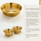 LILY GOOD LUCK BRASS SET-4