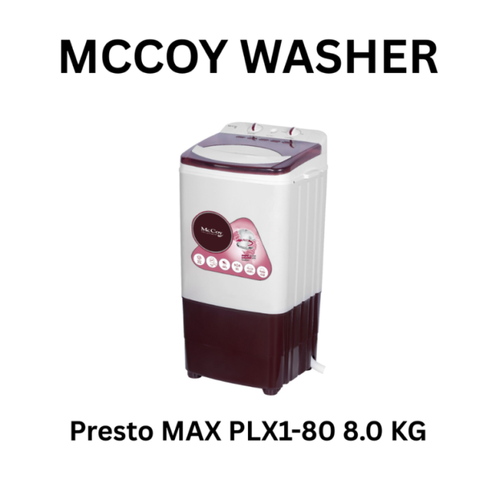 MCCOY PRESTO PLX1-8KG