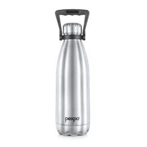 Pexpo  Echo 1500 Hot & Cold Water Bottle | ISI Certified Made In India | Vacuum Stainless Steel Insulated Water Bottle | Hot & Cold Water Bottle