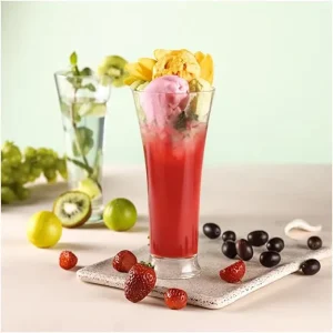 Super Mom Faluda Plus Glass Pack Of 6Pcs 300ml each ( Plastic Unbreakable Glass )