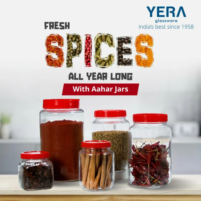 YERA AAHAR ROUND JAR