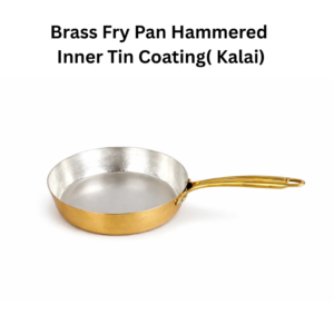 brass frypan hammered