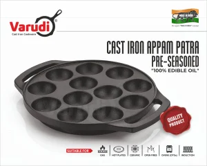varudi castiron appa maker-12 cup